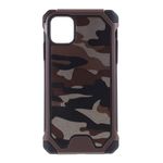 iPhone 11 Pro Max Hülle - Schockresistentes Hardcase mit Tarnmuster - Camouflage braun