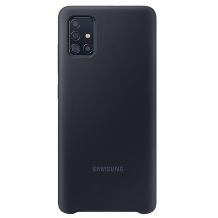 Samsung - Original Galaxy A51 Hülle - Silicone Cover - schwarz