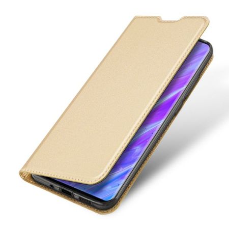 Dux Ducis - Samsung Galaxy S20+ Hülle - Handy Bookcover - Skin Pro Series - gold