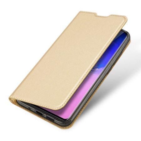 Dux Ducis - Samsung Galaxy S20 Ultra Hülle - Handy Bookcover - Skin Pro Series - gold