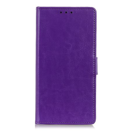 Samsung Galaxy S20+ Handyhülle - Crazy Horse Leder Bookcover Series - purpur