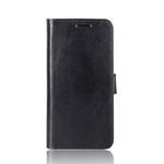 Sony Xperia 8 Handyhülle - Crazy Horse Leder Bookcover Series - schwarz