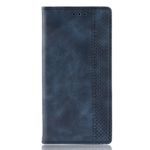 Oppo A9 (2020) / A5 (2020) Handyhülle - Vintage III Leder Bookcover Series - blau