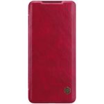 Nillkin - Samsung Galaxy S20+ Hülle - Leder Book Case - Qin Series - rot