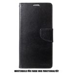 Goospery - Samsung Galaxy S20 Ultra Hülle - Leder Bookcover - Bravo Diary Series - schwarz