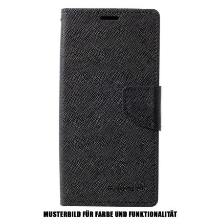 Goospery - Samsung Galaxy S20 Hülle - Handy Bookcover - Fancy Diary Series - schwarz