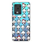 Samsung Galaxy S20 Ultra Handyhülle - Softcase Image Plastik Series - Panda Emojis