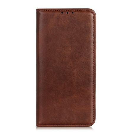 Xiaomi Redmi 8 Handy Hülle - Classic V Leder Bookcover Series - kaffeefarben