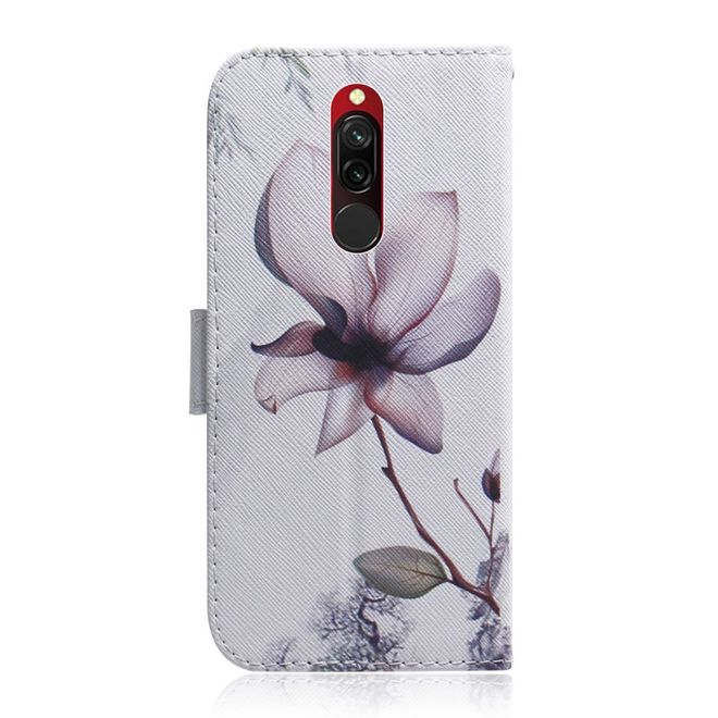 Xiaomi Redmi 8 Handy Hulle Leder Bookcover Image Series Schone Blume Mobile Universe