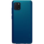 Nillkin - Samsung Galaxy Note 10 Lite Hülle - Plastik Case - Super Frosted Shield Series - blau