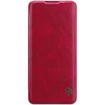 Nillkin - Huawei P40 Pro Hülle - Leder Book Case - Qin Series - rot