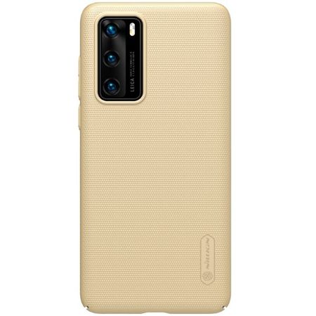 Nillkin - Huawei P40 Hülle - Plastik Case - Super Frosted Shield Series - gold