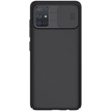 Nillkin - Samsung Galaxy A71 Hülle - Plastik Hardcase - CamShield Series - schwarz