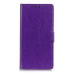 Sony Xperia 1 II Handyhülle - Crazy Horse Leder Bookcover Series - purpur