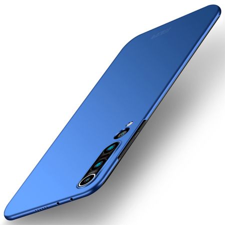 Mofi - Xiaomi Mi 10 Pro Handyhülle - Schlanke Hülle aus Hartplastik - Shield Series - blau