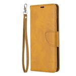 Huawei P40 Pro Handy Hülle - Classic IV Leder Bookcover Series - gelb