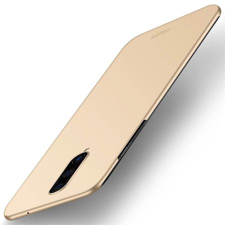 Mofi - OnePlus 8 Handyhülle - Schlanke Hülle aus Hartplastik - Shield Series - gold