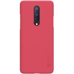 Nillkin - OnePlus 8 Hülle - Plastik Case - Super Frosted Shield Series - rot