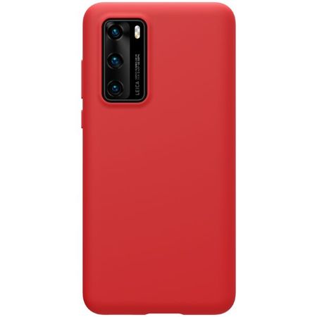 Nillkin - Huawei P40 Handyhülle - Case aus flexiblem Plastik/Silikon - Flex Pure Series - rot