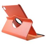 iPad Pro 12.9 (2020) Hülle - 360° rotierbares Case aus Leder - orange