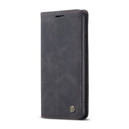 Caseme - Samsung Galaxy S20+ Hülle - Leder Flip Wallet Case - schwarz