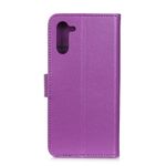 Oppo Realme 6 Pro Handy Hülle - Litchi Leder Bookcover Series - purpur