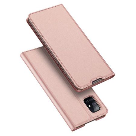 Dux Ducis - Samsung Galaxy A51 5G Hülle - Handy Bookcover - Skin Pro Series - rosegold