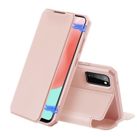 Dux Ducis - Samsung Galaxy A41 Hülle - Robustes Handy Bookcover - Skin X Series - pink