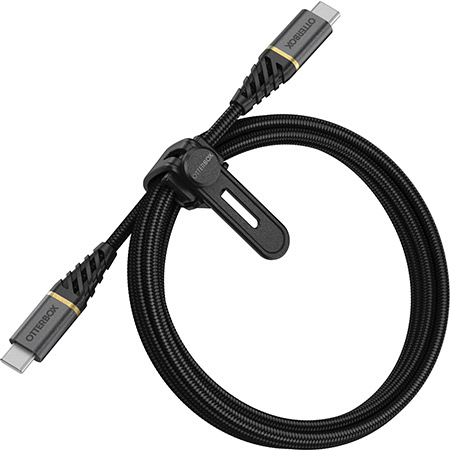 Otterbox - USB Typ-C auf USB Typ-C Ladekabel - 1.0m - Premium Series - schwarz