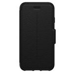 Otterbox - iPhone SE (2022) / SE (2020) / 8 / 7 / 6S / 6 Hülle - Outdoor Book-Cover Strada - schwarz