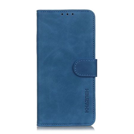 iPhone 12 mini Handy Hülle - Classic IV Leder Bookcover Series - blau
