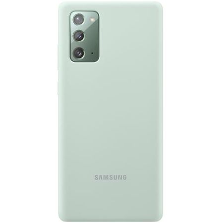 Samsung - Original Galaxy Note 20 Hülle - Softcase - Silicone Cover - grün