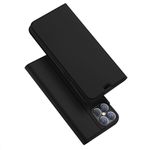 Dux Ducis - iPhone 12 Pro Max Hülle - Handy Bookcover - Skin Pro Series - schwarz