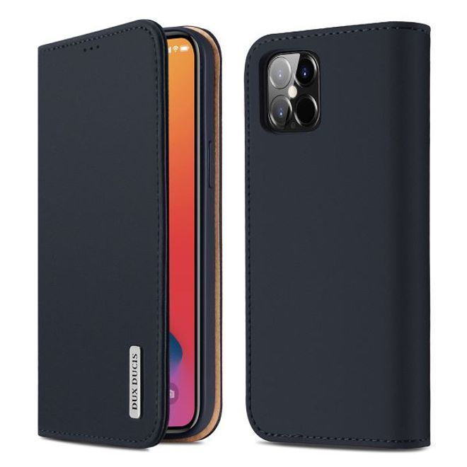 Dux Ducis iPhone 12 Pro Max Hülle Case aus Leder Wish Series