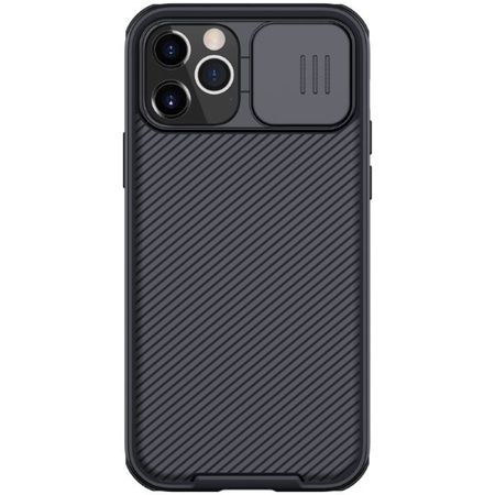 Nillkin - iPhone 12 / iPhone 12 Pro Hülle - Plastik Hardcase - CamShield Pro Series - schwarz