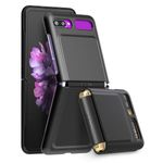 Araree - Galaxy Z Flip Hülle - Case aus Plastik - Aero Flex Series - schwarz