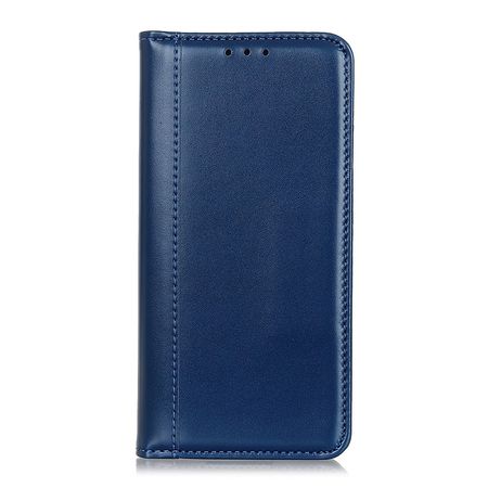 OnePlus Nord Handy Hülle - Classic V Leder Bookcover Series - blau