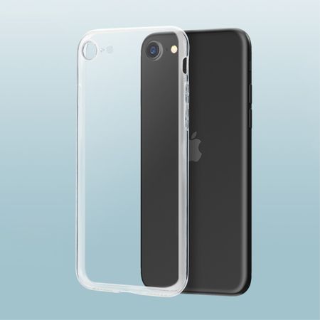 Momax - iPhone SE (2022) / SE (2020) / 8 / 7 Handy Hülle - TPU Softcase - transparent