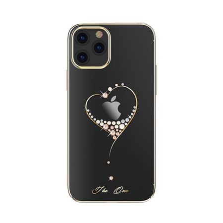 Kingxbar - iPhone 12 / iPhone 12 Pro Schutzhülle - Case mit Swarovski Kristallen - Wish Series - Gold