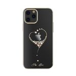 Kingxbar - iPhone 12 / iPhone 12 Pro Schutzhülle - Case mit Swarovski Kristallen - Wish Series - Gold