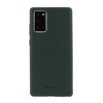 Goospery - Samsung Galaxy Note 20 Handy Hülle - TPU Softcase - Style Lux Series - grün