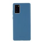 Goospery - Samsung Galaxy Note 20 Handy Hülle - TPU Softcase - Style Lux Series - hellblau