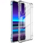 Imak - Sony Xperia 5 II Hülle - Robustes Softcase aus TPU - inkl. Schutzfolie - transparent