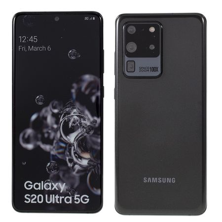Samsung Galaxy S20 Ultra Dummy Phone - nicht funktionierendes Ausstellmodell - schwarz