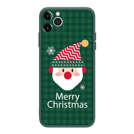 iPhone 12 / iPhone 12 Pro Hülle - Silikon Softcase - Weihnachten - Weihnachtsmann