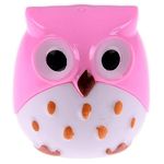 Spitzer im süssen Eulen Design - Doppeltspitzer - ideal für Kinder - Owl Series - rosa