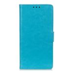 Samsung Galaxy A42 5G Handyhülle - Crazy Horse Leder Bookcover Series - blau