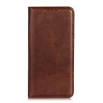 Samsung Galaxy A42 5G Handy Hülle - Classic V Leder Bookcover Series - kaffeefarben