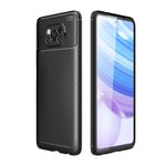 Xiaomi Poco X3 Pro / X3 NFC Handyhülle - Carbon Fiber TPU Softcase Series - schwarz