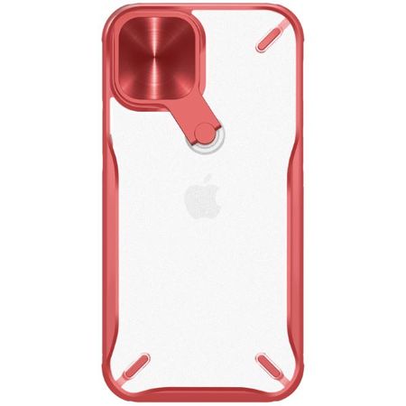 Nillkin - iPhone 12 mini Hülle - Hardcase mit Kickstand - Cyclops Series - rot